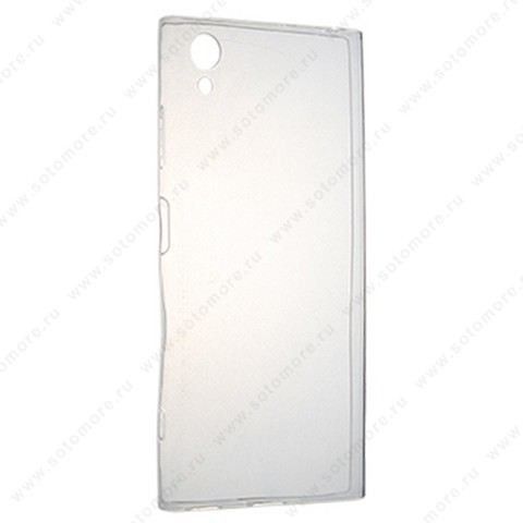 Накладка силиконовая ультра-тонкая для Sony Xperia XZ1 Plus прозрачная