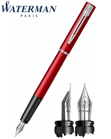 Ручка перьевая Waterman Graduate Allure Red CT, F (2068194)