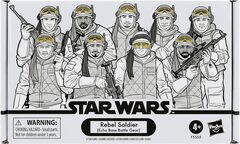 Фигурка Star Wars The Vintage Collection: Rebel Soldier (Echo Base Battle Gear) 4-Pack