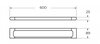 Art&Max AM-E-3924-MB PLATINO AM-E-3924-MB Полотенцедержатель, черный матовый