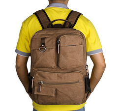 Рюкзак из ткани Discovery Brown