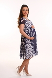 Платье для беременных 08677 синий