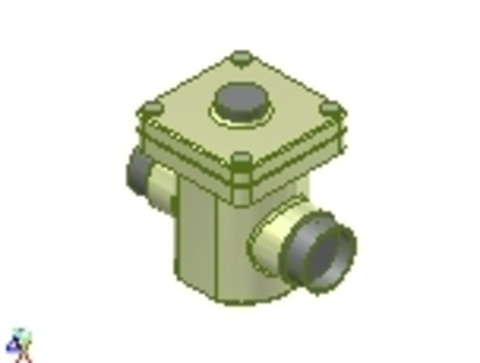 Клапан с сервоприводом ICM 50-A Danfoss 027H5008