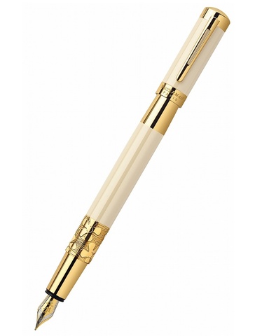 Ручка перьевая Waterman Elegance Ivory GT, F (S0891310)