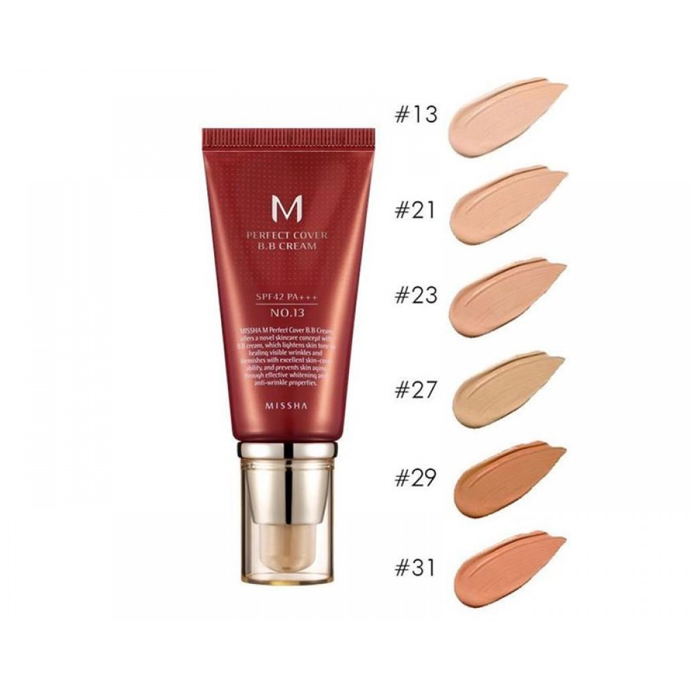 Missha m perfect Cover BB Cream spf42