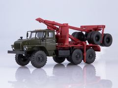 Ural-43204-10 timber truck with trailer AutoHistory 1:43