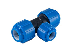 5125-2025 Тройник 25х20мм, переходной компрессионный, для ПЭ труб, Lm34011252025 (Ламмин)