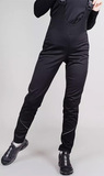 Утепленный женский лыжный костюм Nordski Drive Black-Orchid W с высокой спинкой