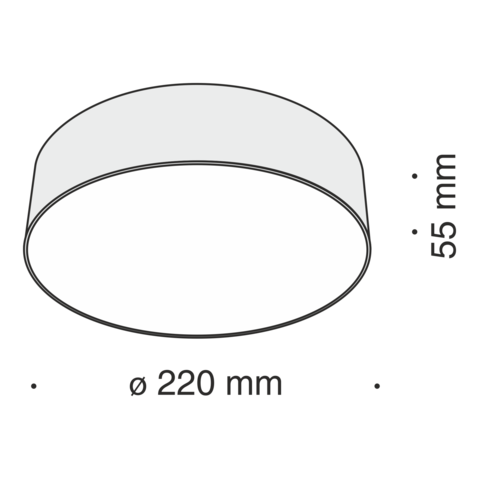 Потолочный светильник Technical Zon C032CL-L32W4K