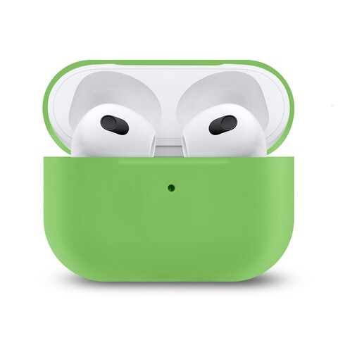 Силиконовый чехол для AirPods 3 Silicone Case (Green / Зеленый)