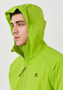 Элитная беговая ветрозащитная куртка с капюшоном Nordski Pro Energy 2.0 Lime Green мужская