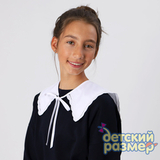 Воротник на завязках (кружевной кант)