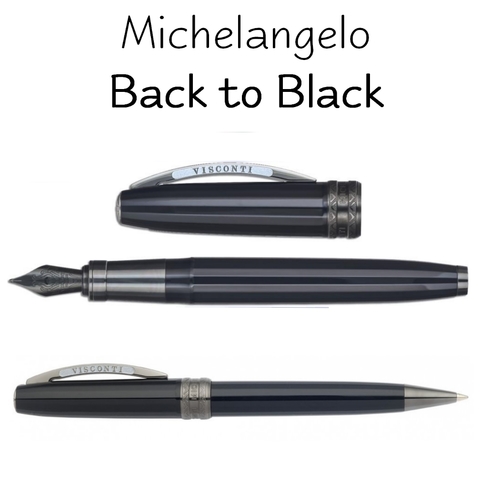 Ручка шариковая Visconti Michelangelo Black (VS-297TB/02)