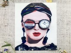 Декоративный пришивной элемент 3D, р. 22,5х20 см