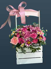 Верстак с розой пионовидной