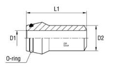 Ниппель WN DS30 30х3 CAST