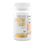Фолиевая кислота, Folic Acid Bioactive Folate 5-MTHF, Maxler, 120 вегетарианских капсул 1