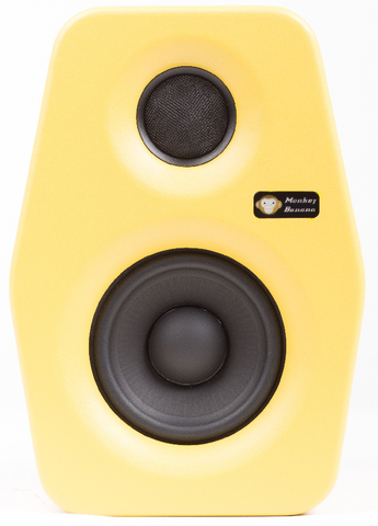 Monkey Banana Turbo 4 banana Студийный монитор 4', шелковый твиттер 1', LF 30W, HF 20W, балансный вход, S/PDIF-вход, S/PDIF Thru