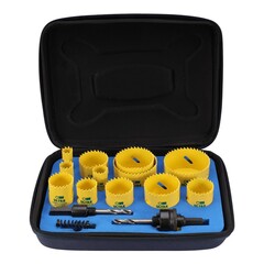 Набор коронок Bi-metall 16-68мм HSSE-Co8 15пр 5,5Tpi ULTRA SCY 3636