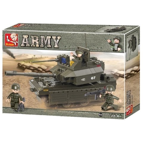 Конструктор серия Армия Боевой танк США Абрамс