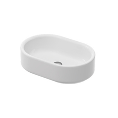 ArtCeram WONDER WNL001 01 34 Раковина накладная 55х37 см, без отв под смеситель, цвет белый + покр SANIGLAZE фото