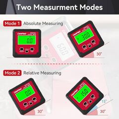 Уровень электронный 0,1° 60x60x25мм (магнитный) Bluetooth DIGJY 82412SB-00B