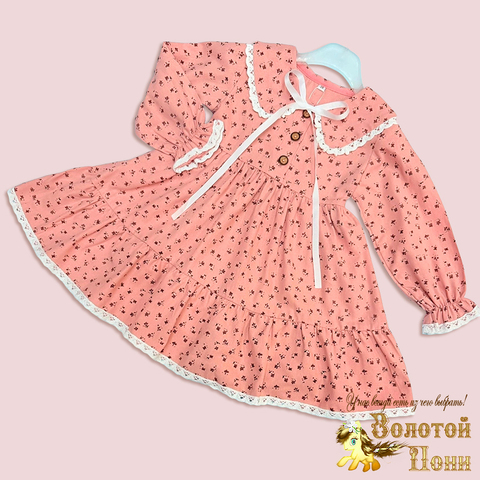 Платье хлопок детское (2-7) 250928-D7059