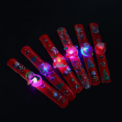 Новогодний браслет клик-клак с LED подсветкой СНОУ БУМ, 22 см