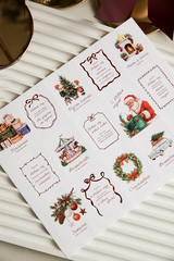 Набор наклеек №8 ( 75 шт, 45х33 мм)