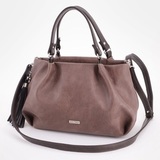 Сумка Саломея 607 македония какао + шоколад