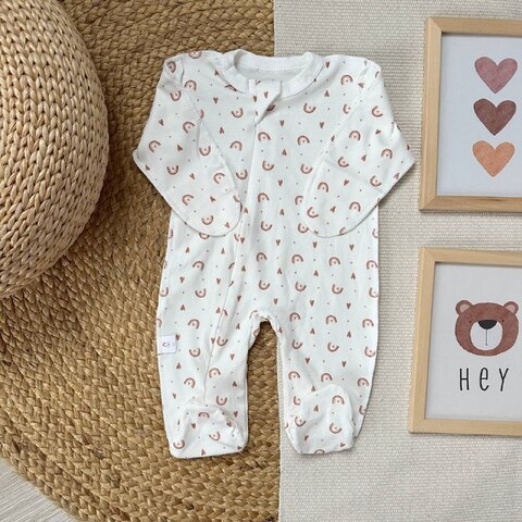 Комбинезон слип на молнии