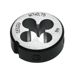 Плашка М 7,0х0,75 DINEN22568 115CrV3 6g 25х9мм Bucovice(CzTool) 210071