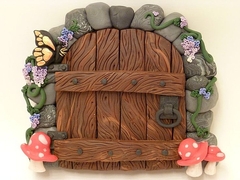 Силиконовый молд № 429 Дверь ( серия домики для гномов и фей)