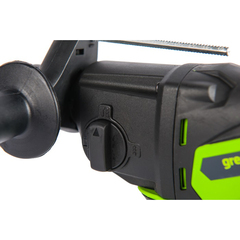 Перфоратор Greenworks GD24SDS2 24V (2,0 Дж) аккумуляторный, без АКБ и ЗУ