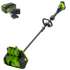 Снегоуборщик Greenworks GD40SS2K5 40V (30 см) аккумуляторный, с АКБ 5 А/ч и ЗУ