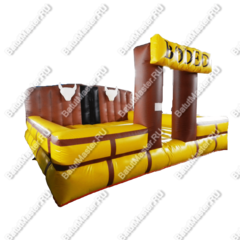 Надувной батут для аттракциона Родео "Дикий Запад", 5*5*3 м