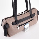 Сумка Саломея 2032 македония тауп + черный