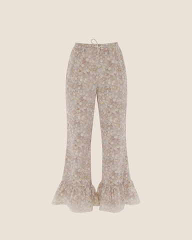 Брюки с воланом