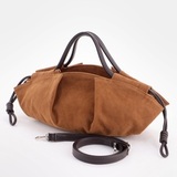 Сумка Саломея 2016 эко-замша миндаль