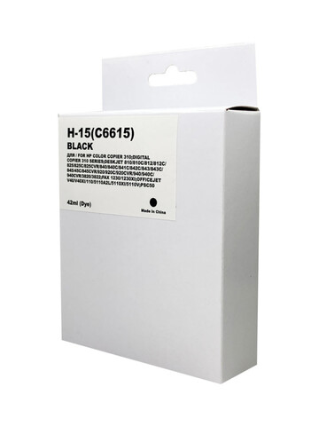Картридж MyInk C6615DE 15 для HP DJ 810C/840С/940 Black