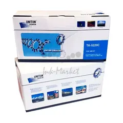Совместимый тонер-картридж UNITON Premium TK-5220C для KYOCERA ECOSYS P5021/M5521 син (1,2K) GREEN LINE (Eco Protected)