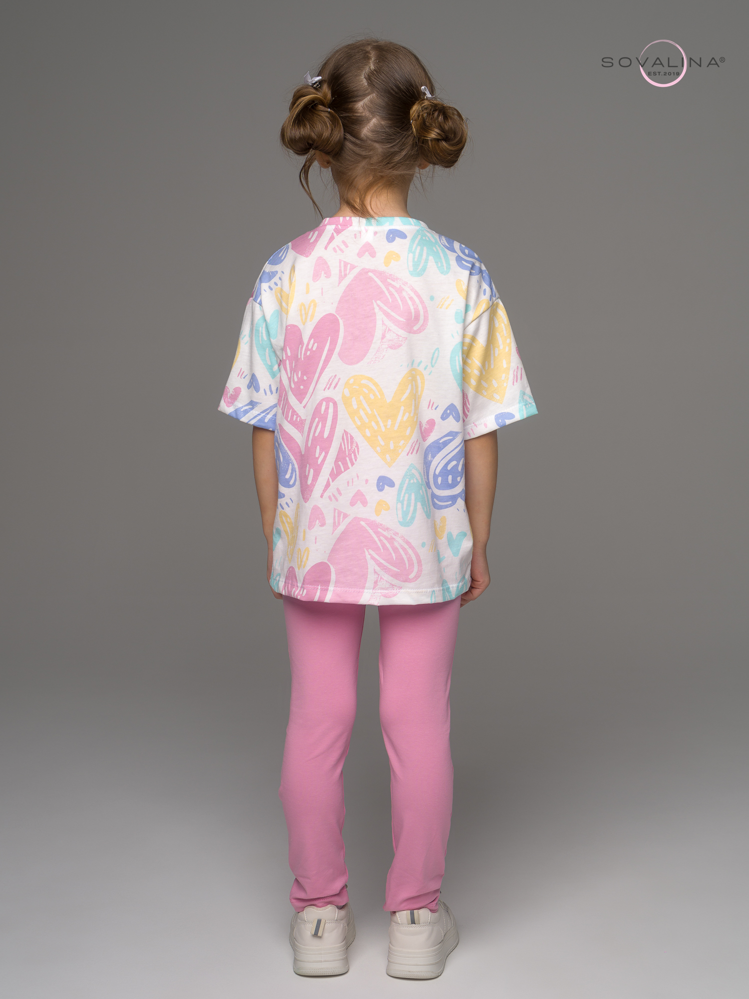 Костюм Мун акварельные сердечки-кэнди