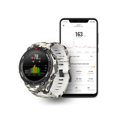 Смарт часы Amazfit T-Rex A1919 Camo Green