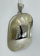 Древо  (кулон из серебра)