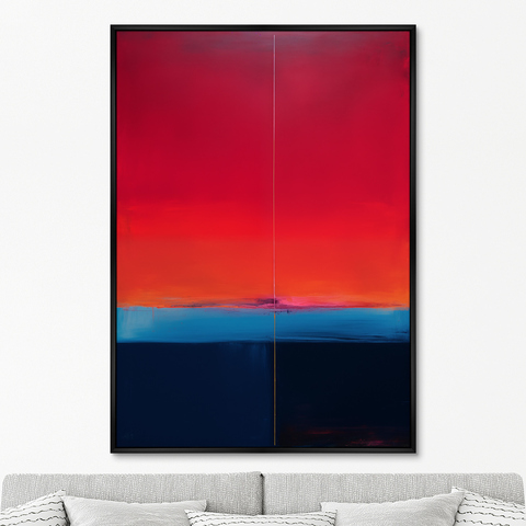ArtNoMore - Репродукция картины на холсте Landscape Collection, Color eclipse, No 1, 2024г.