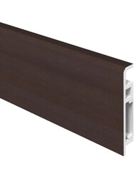 Напольный плинтус ПВХ Foresta Concept Лиственница темная FC 014 2000х70х13 мм