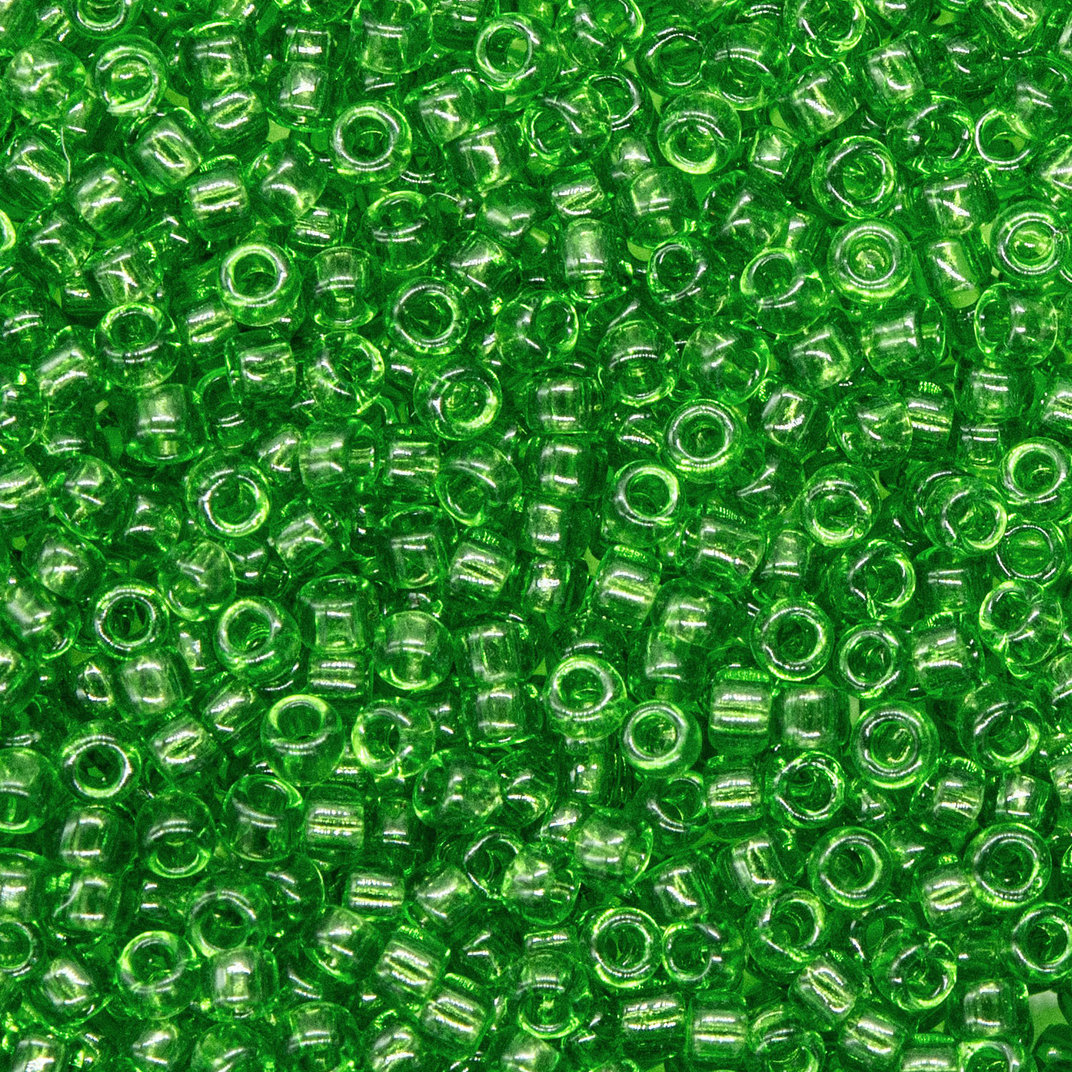 Японский бисер TOHO Round 15/0 (№7), прозрачный