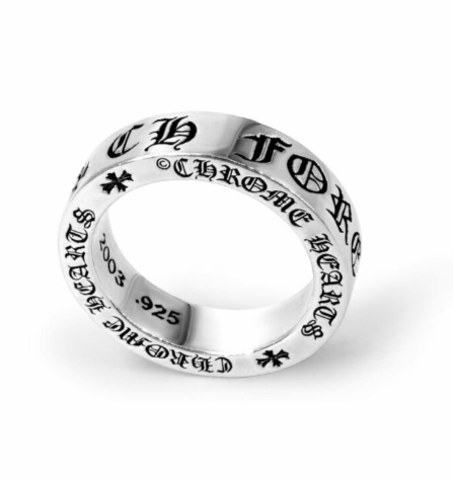 Кольцо FOREVER из серебра 925 пробы в стилистике CHROME HEARTS