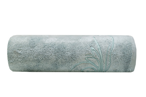 Полотенце 70х140 Garda Decor Лирика бирюзовое