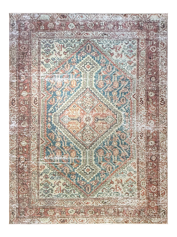 Ковер безворсовый винтажный 270х365 FLAME4466-00